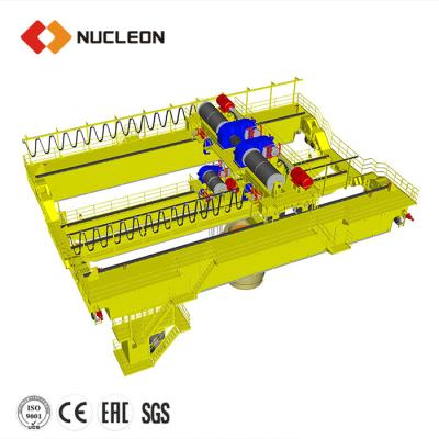 China Bridge Crane High Quality Double Girder Overhead Crane With Hook Foundry 5-74 TON for sale