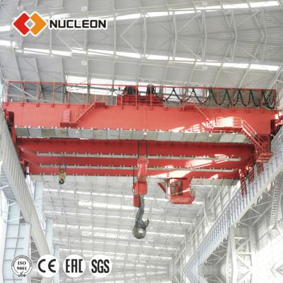 China Bridge Crane Hot Sell Double Crane Over Beams Metallurgy High Quality Moving for sale