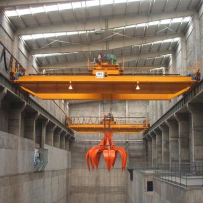 China Bridge Crane China Good Quality Double Beam Hook And Tackle Electric Overhead Traveling Crane for sale