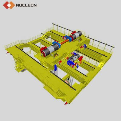 China Bridge Crane Nucleon Customized YZS Type Four Beams Loading Crane Casting Overhead Crane for sale