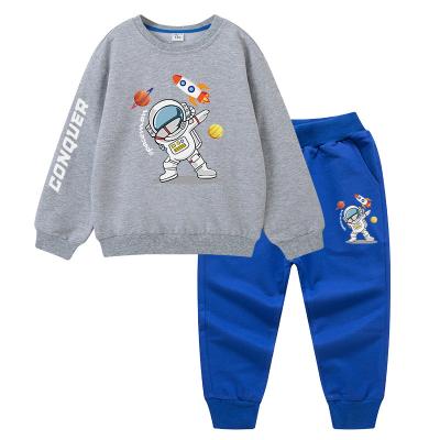 China Korean style 2021 M pure autumn sweatshirt suit baby leisure factory supply new Korean fashion children for sale