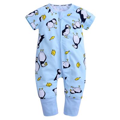 China 2021 New Arrival Spandex/Cotton Newborn Baby Clothes Infant Romper Toddler Cartoon Print Baby Romper Costume for sale