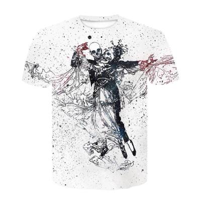 China Anti Shrink T-shirt Men Couple T-shirt Friends T-shirt Basic Tee For Teen Men Boy Girl 3D Homme T-shirt Women Men for sale