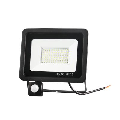 China Motion Sensor Waterproof Super Bright Floodlight 10W Adjustable Flood Light AC170-265V for sale