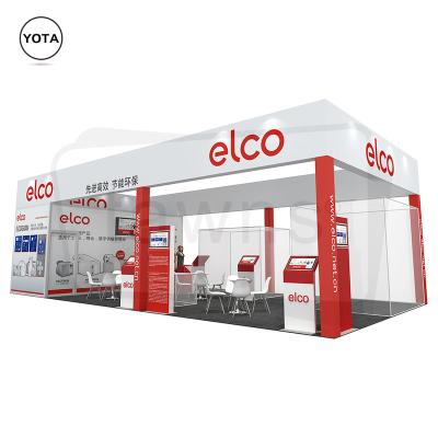 China Yes Tawns 20x40 Eye Catching Custom Trade Show Display Event Booth for sale