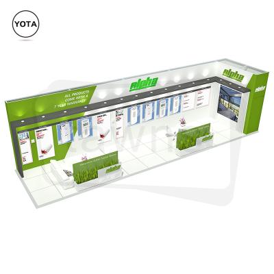 China Yes Portable Tawns Booth 10x40 Display Trade Show Exhibition Booth for sale