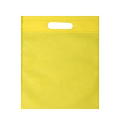 China 100% Eco Friendly Multicolor Gift Packaging Bags D Cut Non Woven Bag for sale