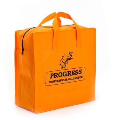 China 100% good quality eco-friendly extra large reusable non woven bags with zipper and can be with your logo on it shopping non woven bags for sale