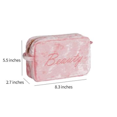 China High Quality Sunflower Floral Waterproof Travel Soft Cosmetic Bag Zippered Storage Make Up Pouch Printing Toiletry Bag Pencil Case Makeup Bag for sale