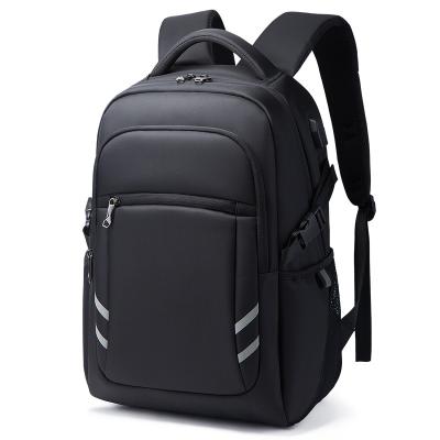 China With Large USB Laptop Backpack Unisex Travel Leisure Waterproof Backpack With USB for sale