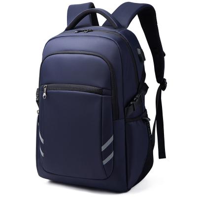 China With Large USB Laptop Backpack Unisex Travel Leisure Waterproof Backpack With USB for sale