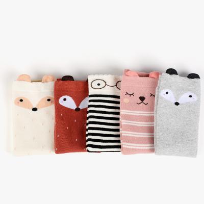 China 2022 Fashionable Products QUICK DRY Lovely Girls School Bangs Cute Leg Warmer Cartoon Baby Newborn Leg Warmers for sale