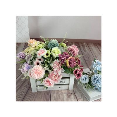 China Record newcomer Rose Flowers Artificial Small Rose placed Rose Flower for sale