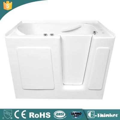 China Massage China Manufactured CUPC Walk In Tub For The Elderly With Low Step for sale