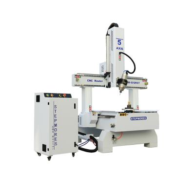 China Stores Axis Building Material Top Z High Z Wood Working 5 Axis CNC Router 1212 Acrylic Plastic Cutting Machine for sale