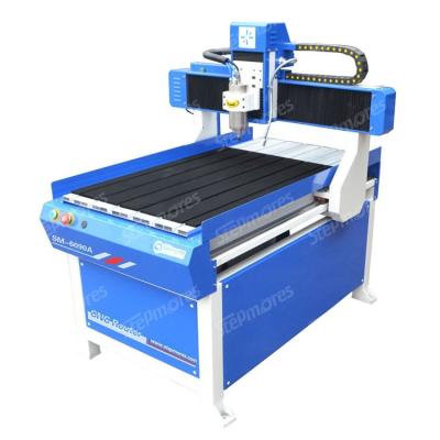 China Mini Small Building Material Stores Stepmores 2.2kw CNC Router 6090 Cnc Wood Router for sale