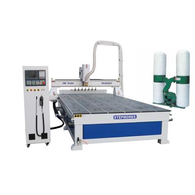 China MDF 3d WOOD ACRYLIC ALUMINUM Factory Carving 2030 2040 ATC Wood CNC Auto Tool Switch CNC Router Woodworking Machinery for sale