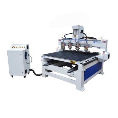 China Hotels Multi Head Table 4 Axis Cnc Router Demountable 1313 New Machine for sale