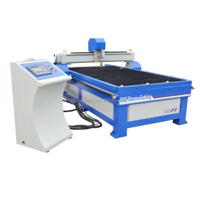 China Max 1325 thickness 25mm metal .aluminum .alloy cnc plasma cutting machine for steel plate for sale