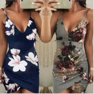 China Breathable Wholesale Cheap Fashion Women Summer Sexy Bodycon Blub Party Dresses for sale