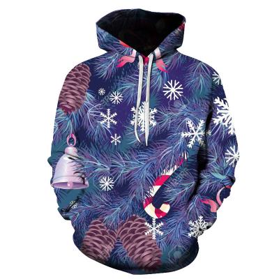 China Anti-wrinkle Dropshipping all over print full sleeve hooded sweatshirt oversized hoodie men plus size for sale