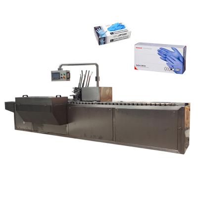 China Multifunctional Beverage Nitrile Glove Box Machine Packing Cartoning Medical Plastic Cartoning Automatic Packing Line for sale