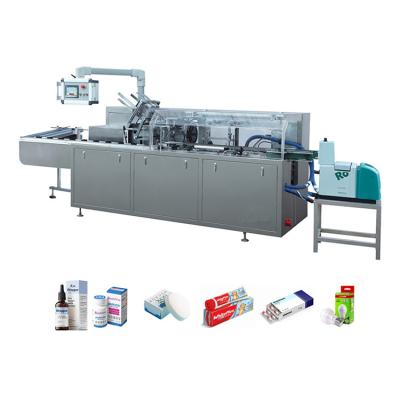 China Automatic Beverage CE Carton Packing Machine Pill Blister Carton Packing Machine for sale