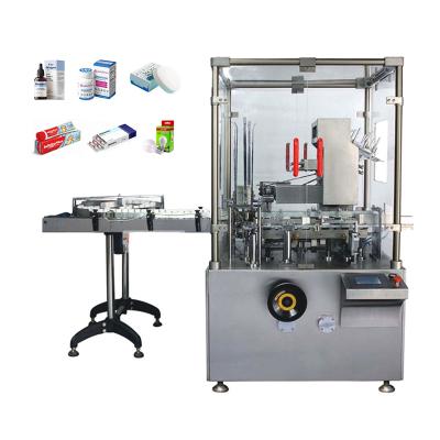 China Automatic Beverage Carton Paper Box Small Gluing Packing Machine for sale