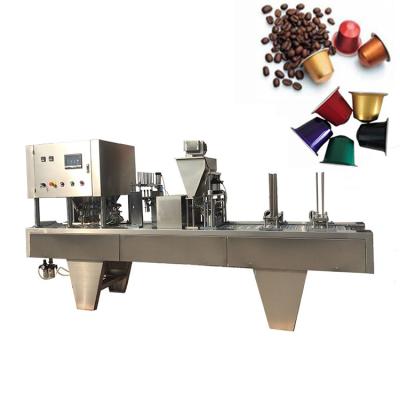 China Beverage Coffee Capusles Machine Filling Sealing Cups Filling Packing Machine Cheap Price Good Quality for sale