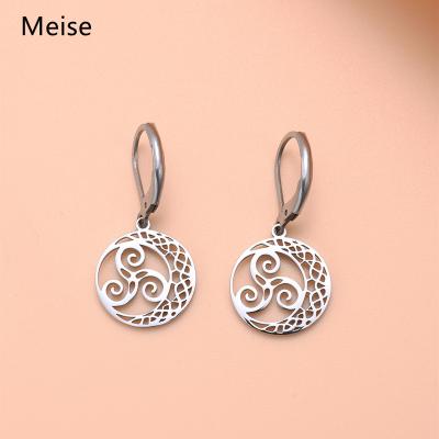 China Other Yiwu Coqi Retro Style Earrings Accessories Stainless Steel Stud Earrings MS0161 for sale