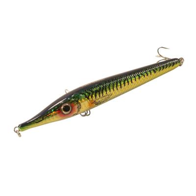 China Hot Selling Customized ABS Plastic Sinking Pencil Fishing Lure Unpainted Artificial Hard Lure Snap Bait Groundbait for sale