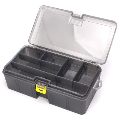 China Outdoor Sports Fishing Tackle Box NEW Fishing Lures Set Multifunction Custom Plastic Fishing Tackle Boxes PVC Boxes for sale