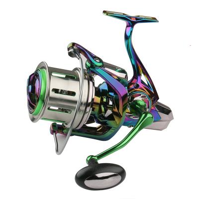 China Good Quality Alloy Stainless Steel Saltwater 1 Series 8000-12000 Spinning Fishing Reel Top Chameleon Fishing Big Game Fishing Reel for sale