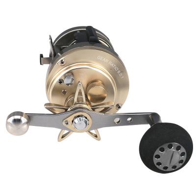 China Metal Body Factory Price 9+1BB Big Game Saltwater Drum Reel Sea Fishing Trolling Boat Casting Fishing Reels In Stock for sale