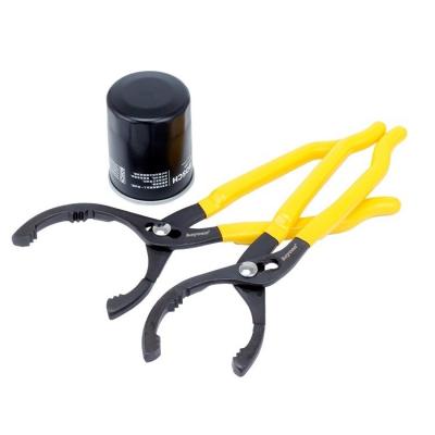 China Eco-friendly Car Oil Filter Strap Wrench Oil Filter Wrench Swivel Handle Car Oil Filter Wrench for sale