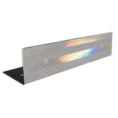 China L-shaped reflective low price zinc alloy supporting column film / road reflective SUSPECT profile for sale