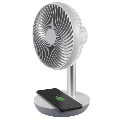 China - Rechargeable fan with cordless phone fan 6 inch CHARGY rechargeable battery charging fan HJ-6RT for sale