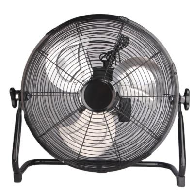 China 3 Inches 14 Speed ​​High Efficiency HJ-14AF High Speed ​​Metal Floor Fan Adjustable Blade Metal Electric Floor Fan for sale