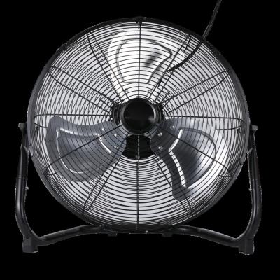 China 3 Inches 18 Speed ​​High Efficiency HJ-18AF High Speed ​​Metal Floor Fan Adjustable Blade Metal Electric Floor Fan for sale