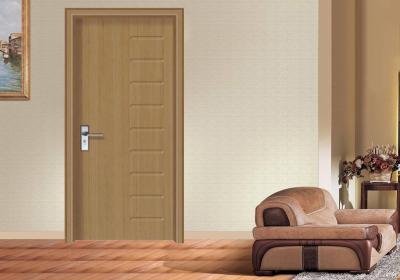 China MDF Wood PVC Interior Doors Office Building Max Width 1100mm Fir Wood Door Frame for sale