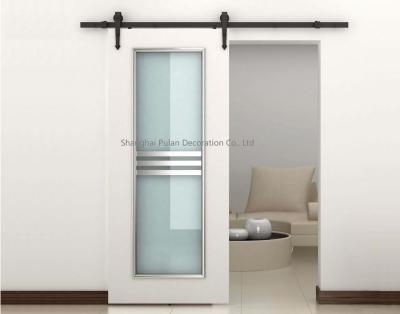 China Barn Wooden Sliding Doors House Partition with E1 Medium Desity Fibreboard for sale