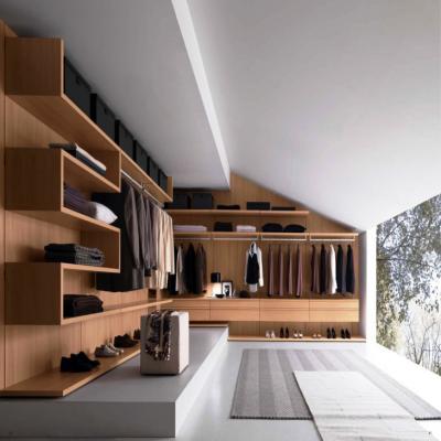 China New Metal Plate Wardrobe Step-in Cloakroom  Exhibition hall display wardrobe for sale