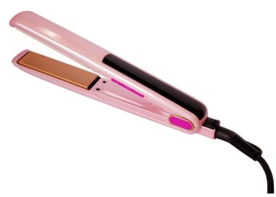 Κίνα Ρόδινο CE ROHS PTC Straightener τρίχας σιδήρου θερμαστρών επίπεδο προς πώληση