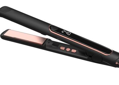 China Black MCH Heater 230 Degree Ceramic Tourmaline Straightener for sale