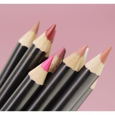 China Waterproof wholesales make up matte liner private label vegan lipstick custom lip liner pencil for sale