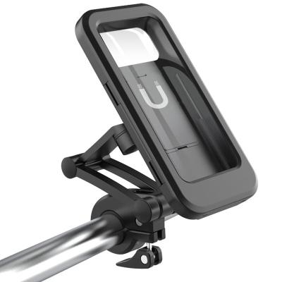 China Universal Phone Holder Waterproof Bicycle Motorcycle Phone Holder for sale