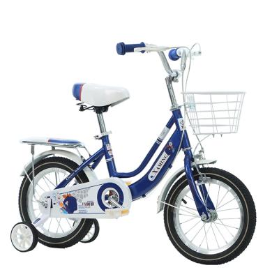 China Steel Made In China 12 14 16 18 20 Inch Bike 4 Colors Girls Stroller Steel Frame Kids Bike With Basket for sale