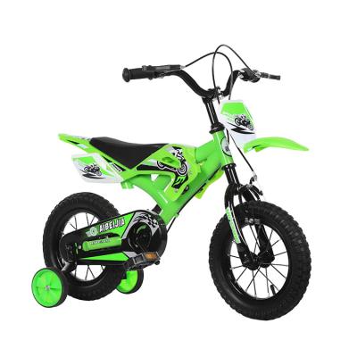 China Wholesale 16 Inch Motorcycle Style OEM 12 Steel Factory Kids Bike Kids Ride On Bike For 3-7 Years Old Boys for sale