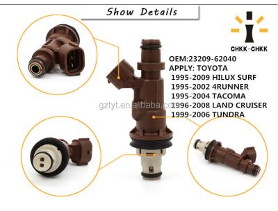 China 1995-2008 Fuel Injector Nozzle 23209-62040 For LAND CRUISER PRADO for sale