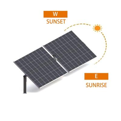 China CDS Industrial SOLAR Single Axis Solar Tracker 1 Axis Solar Tracking System for sale